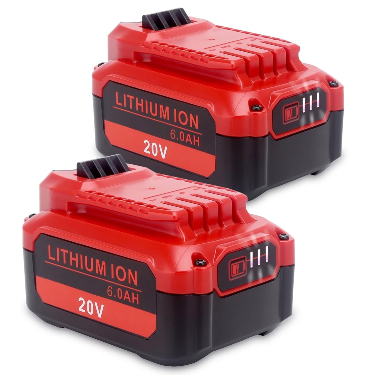 Upgraded 6.0Ah 20V Lithium Replacement Battery Compatible with Craftsman V20 …