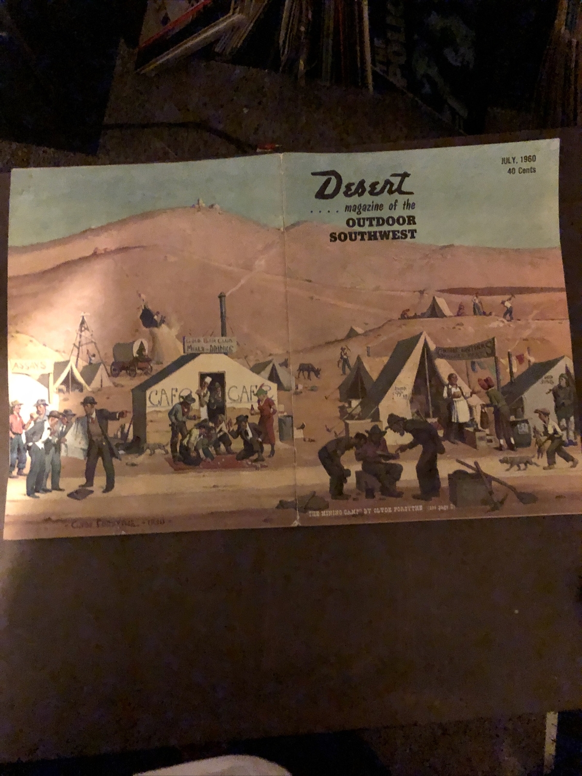 vintage Desert Magazine, July 1960
