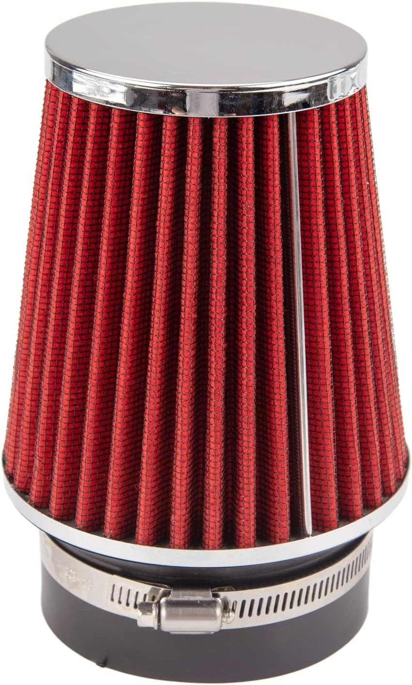 Cold Air Intake Kit with Filter Heat Shield for 1996-2004 GT 4.6L V8 (Red)