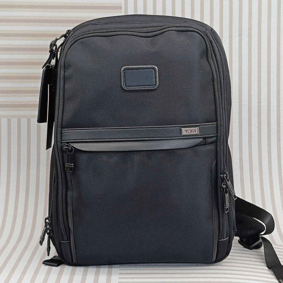 New 2026 Tumi Alpha 3 Backpack Slim solutions Business Sports Nylon Black Outlet