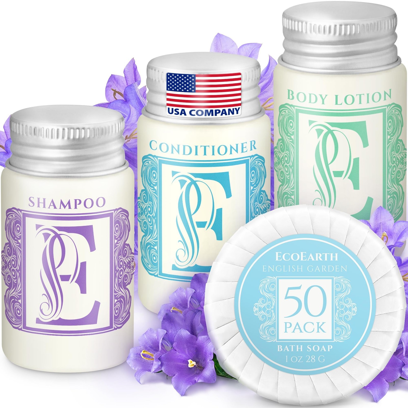 Luxury Travel and Hotel Amenities Set (1 Oz, 200 Pieces), Grade-A Guest Ingre…