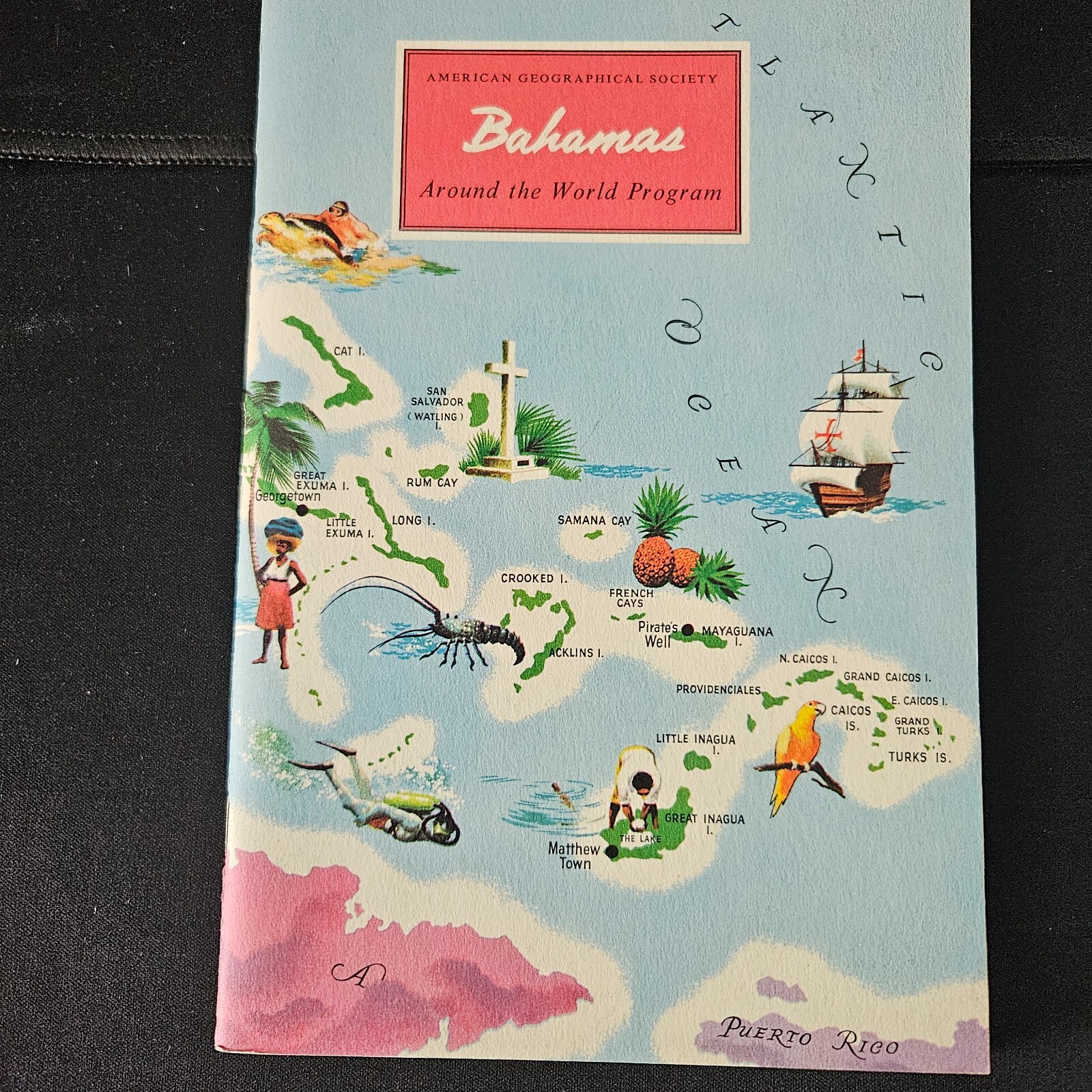 Lot of (11) American Geographical Society Around the World Programs