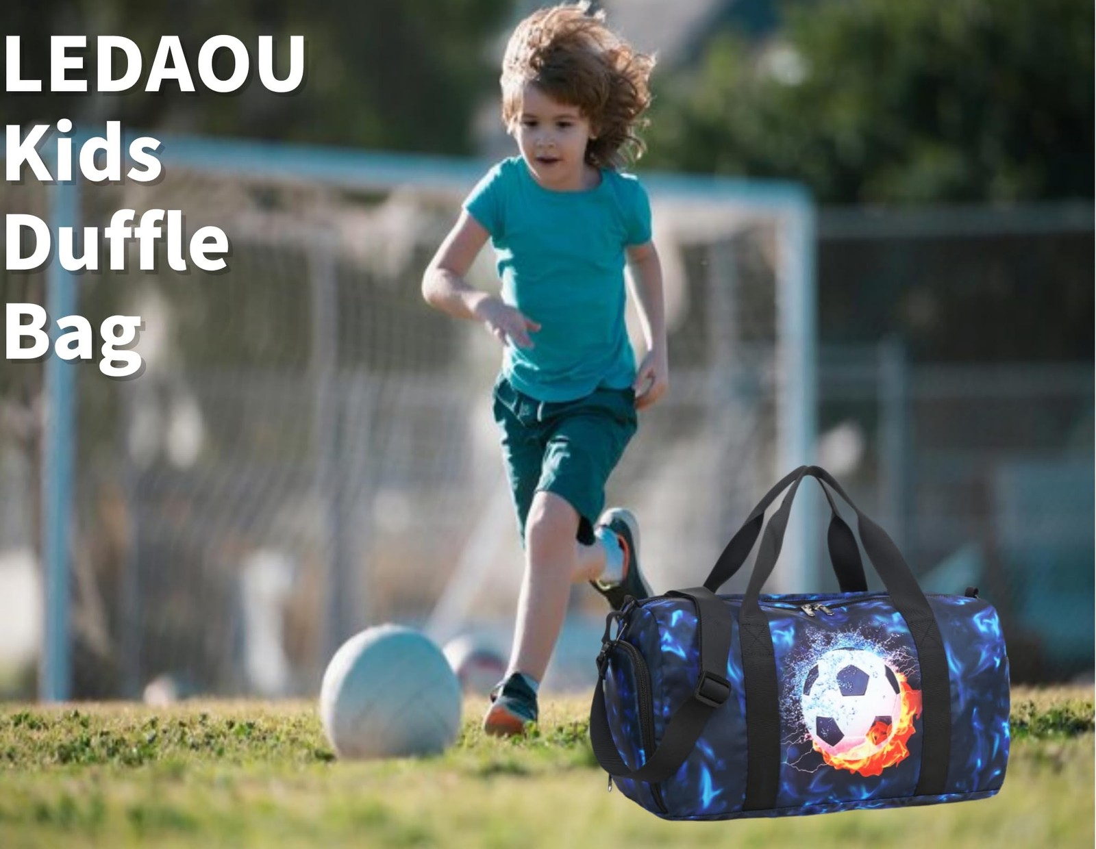 Kids Duffle Bag Boys Girls Overnight Travel Sport Gym Bag Weekender Carry On …