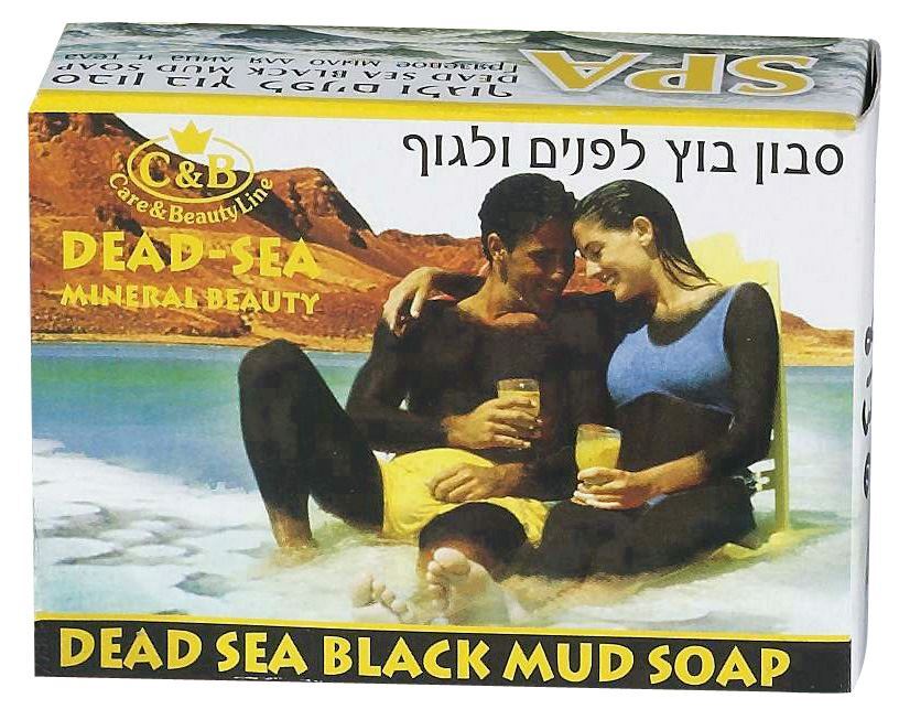 Dead Sea Minerals C&B Face & Body Solid Mud Soap 125gr