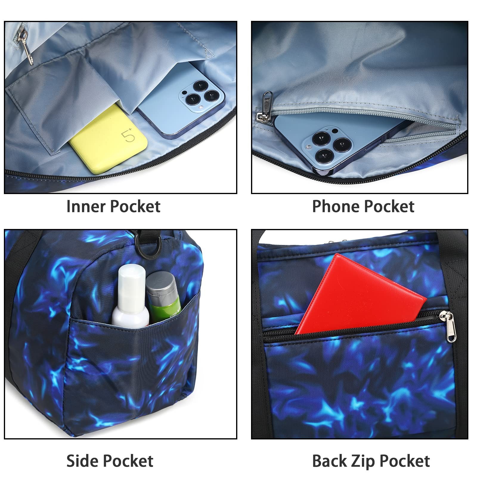 Kids Duffle Bag Boys Girls Overnight Travel Sport Gym Bag Weekender Carry On …