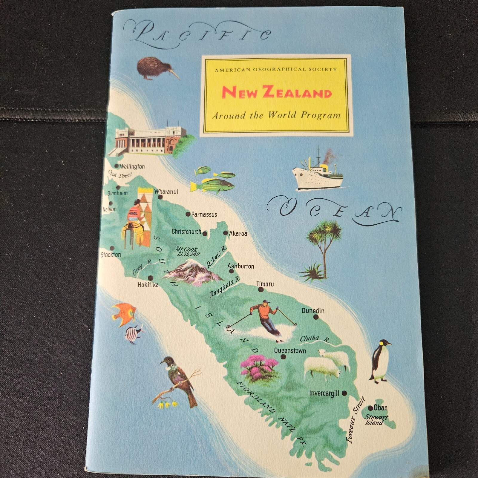 Lot of (11) American Geographical Society Around the World Programs
