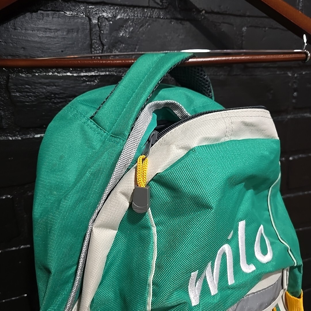 wilo pumps dortmund backpack green gray yellow advertising sports bags
