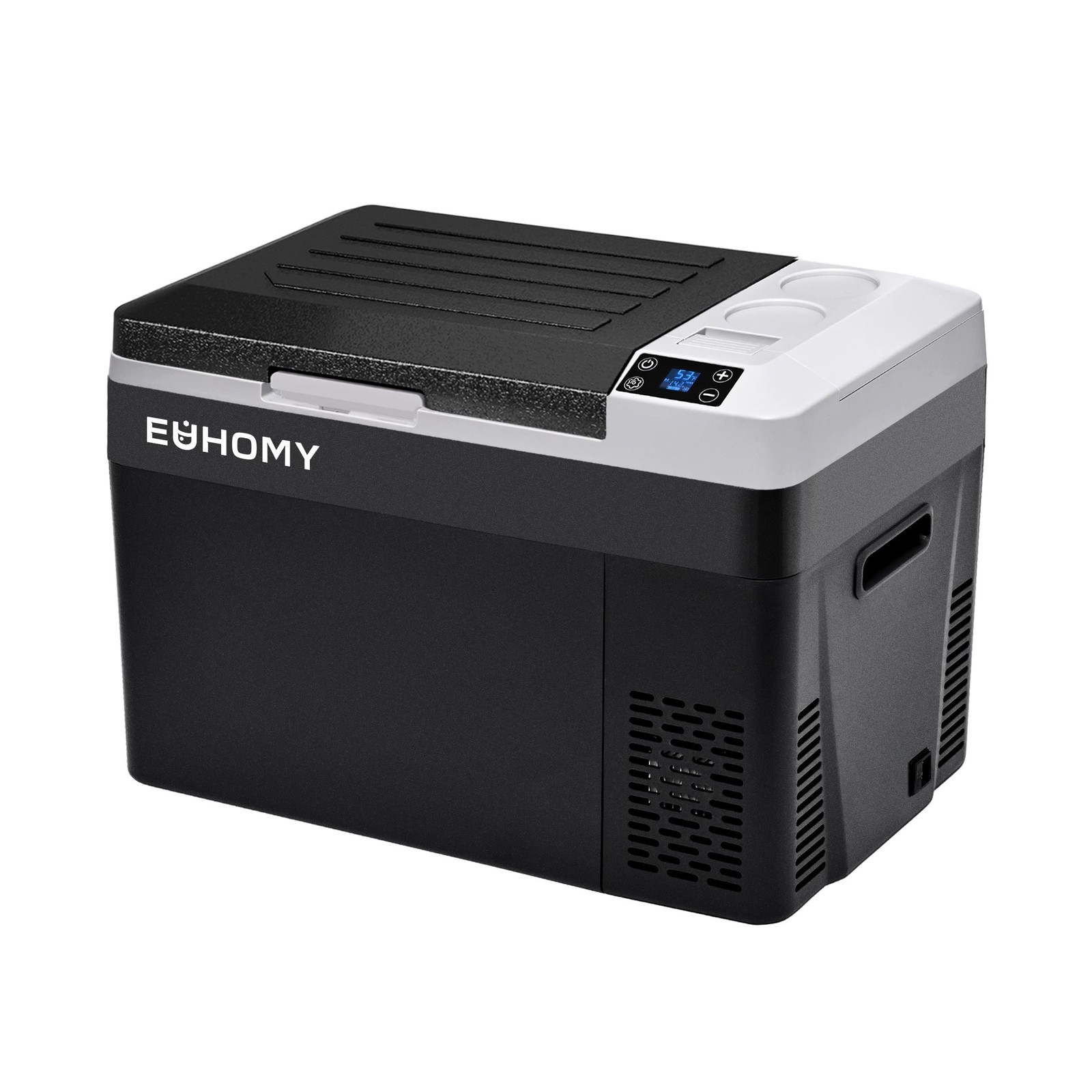 EUHOMY 12 Volt Refrigerator, 32QT(30L) Electric Cooler, Car Fridge APP Contro…