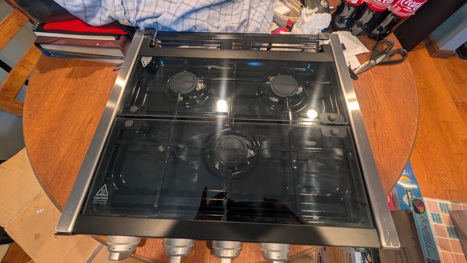 FURRION FGHWCLDA-SS RANGE COOKTOP MATCH WITH 20″ L x 17″ W (ST) 3 Burners