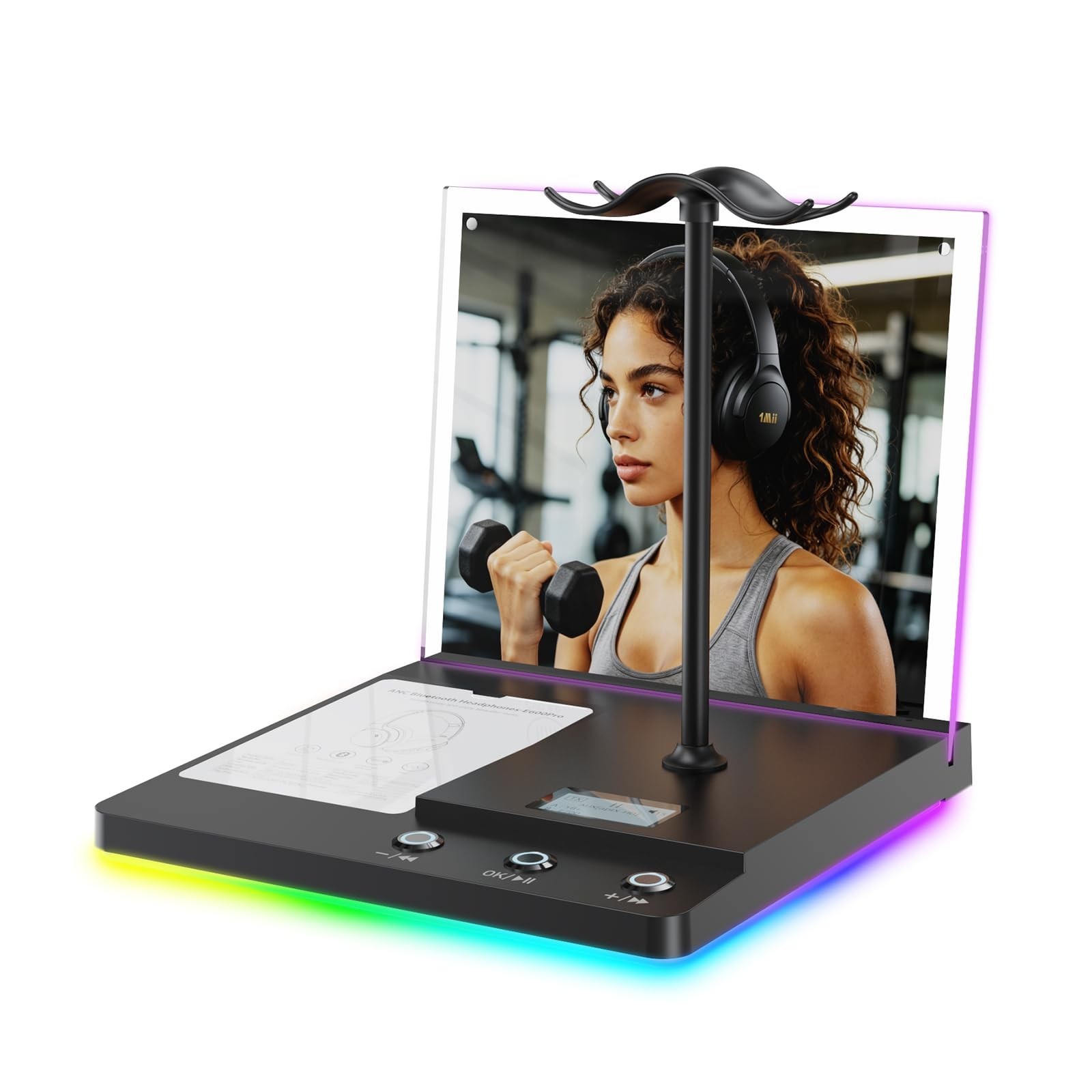 1Mii B3+ Bluetooth 5.3 Transmitter for TV/PC to 2 Headphones/Speakers | Bluet…