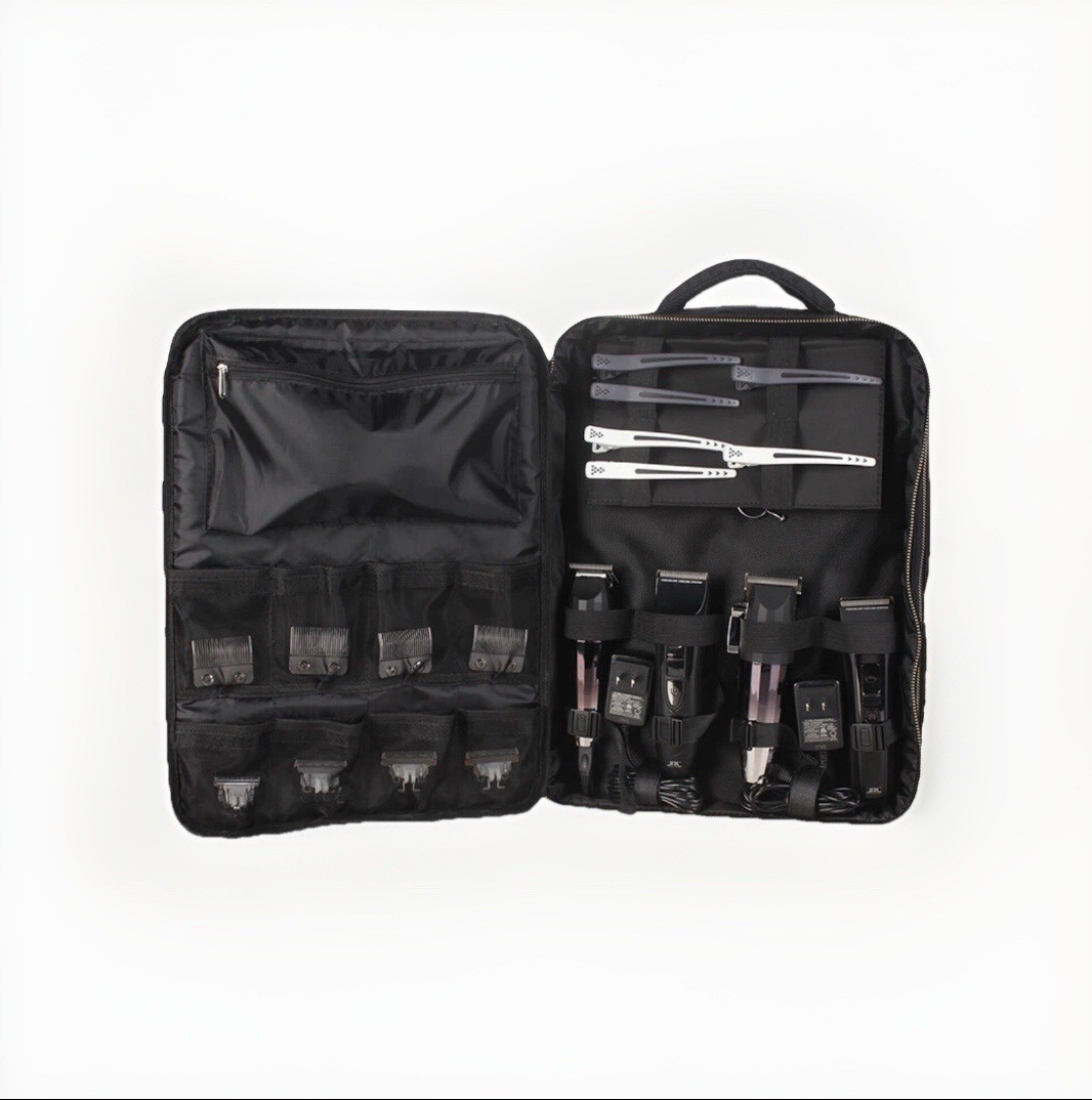 JRL Large Premium Barber Clipper Trimmer Tools Bag Backpack Black JRL-GP20015-G