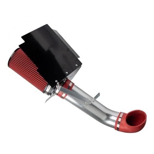 Cold Air Intake Kit with Filter Heat Shield for 1999-2006 Chevy 4.8L 5.3L 6.0L