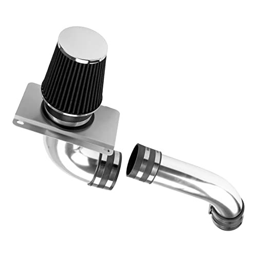 Cold Air Intake Filters System Kits Fit for Mustang 1989-1993 5.0L, Aluminum