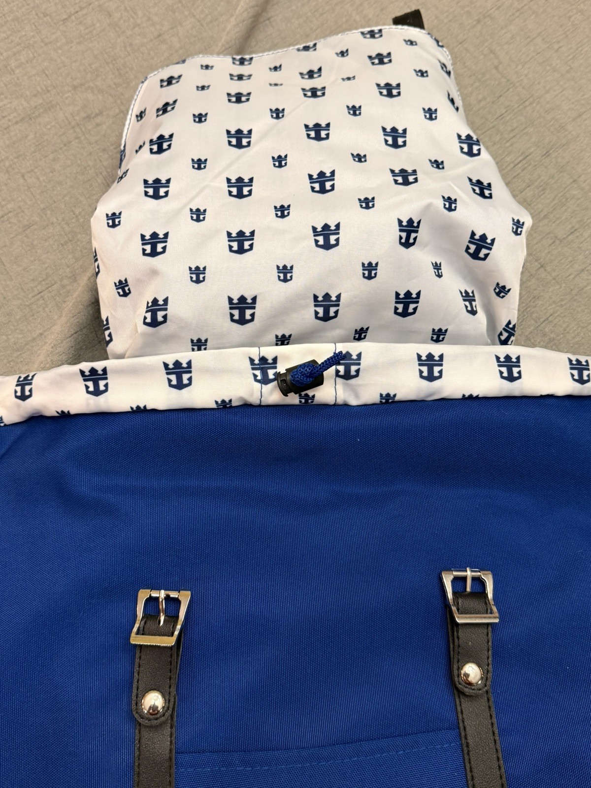 Royal Caribbean Royal Blue Large Backpack With Computer Compartment