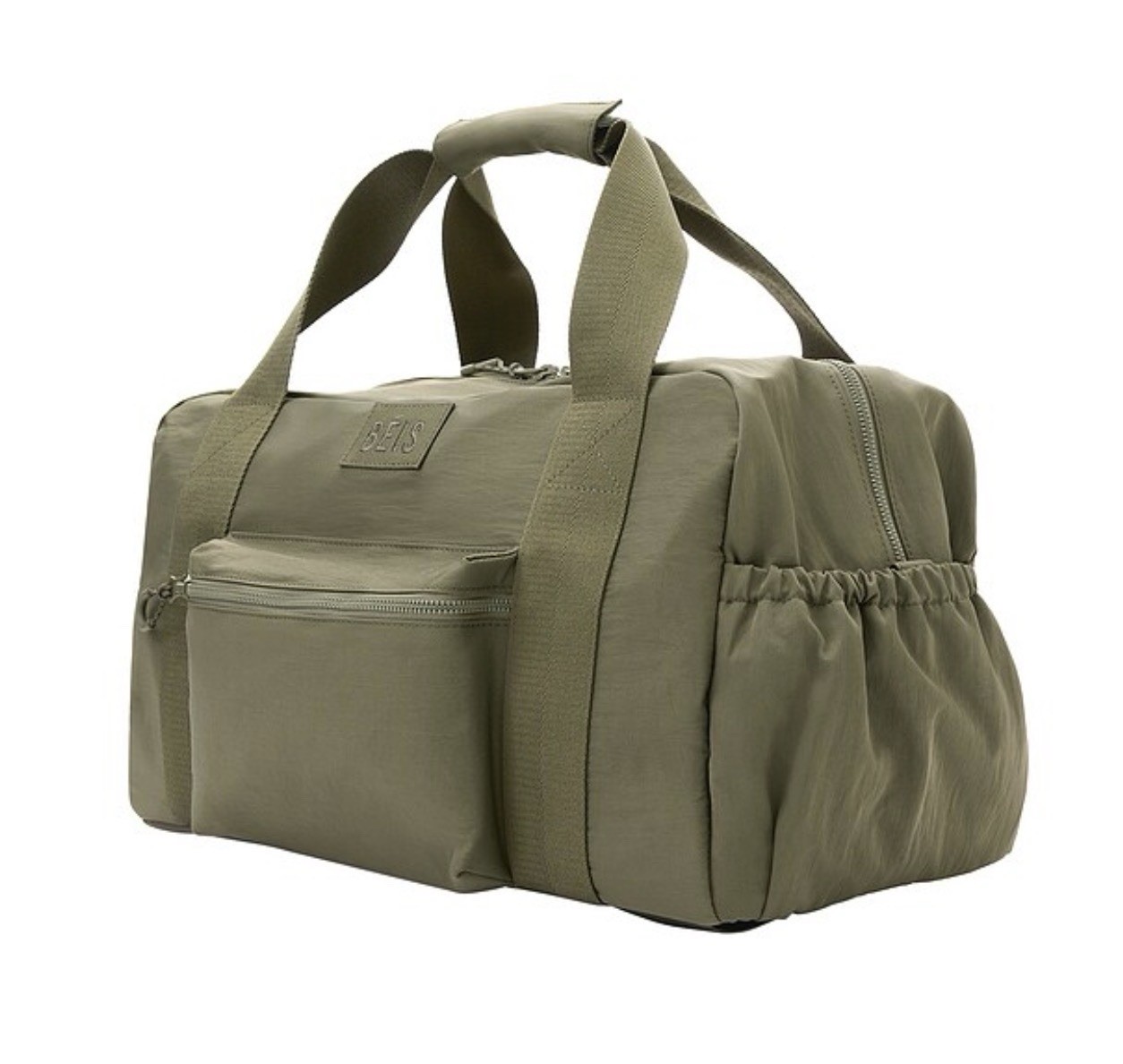 NEW BEIS The Sport Duffle Convertible in Olive NWT Weekend Travel