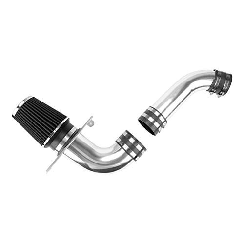 Cold Air Intake Filters System Kits Fit for Mustang 1989-1993 5.0L, Aluminum