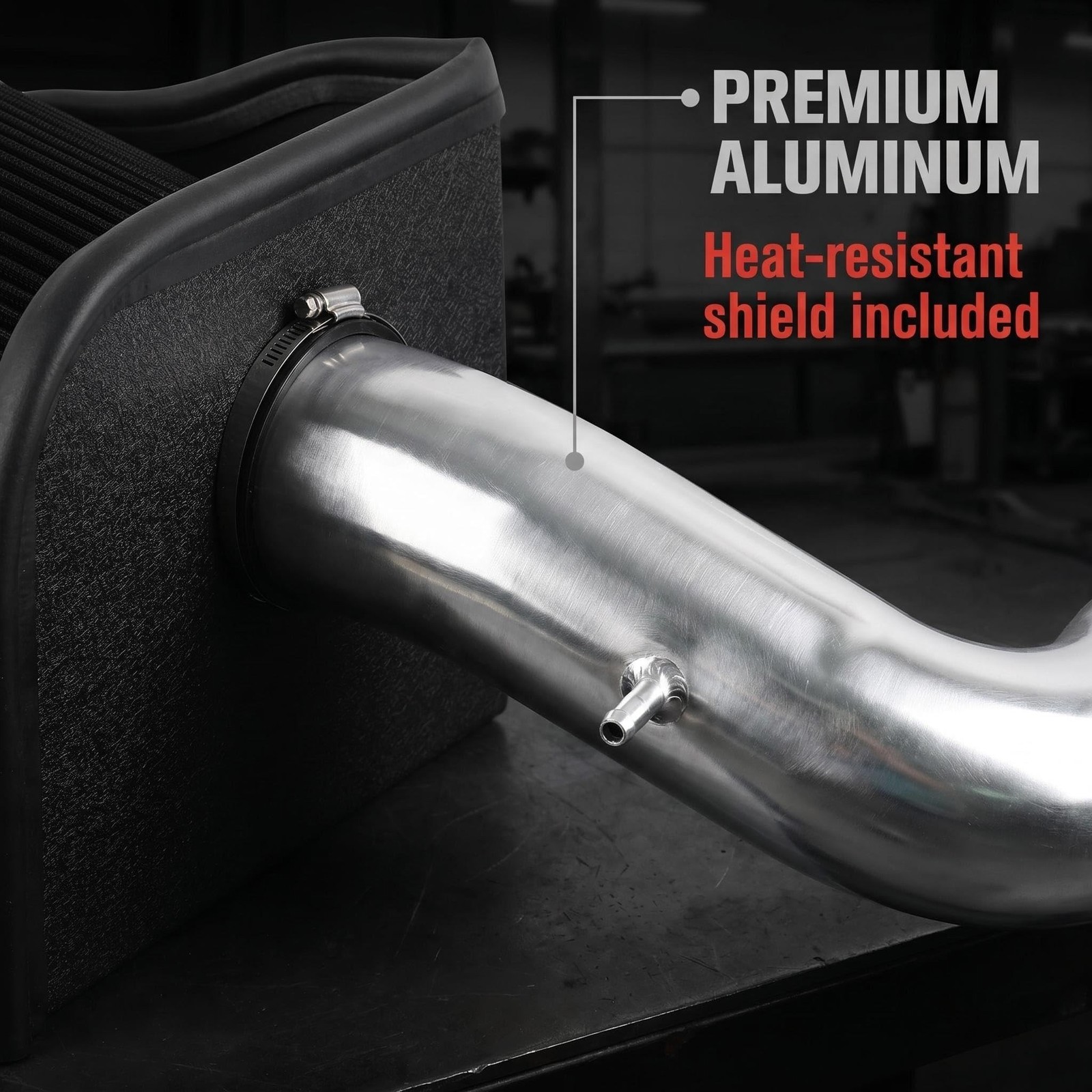 Cold Air Intake Compatible with 2007-2008 Chevy GMC Tahoe Yukon 4.8L / 5.3L /…