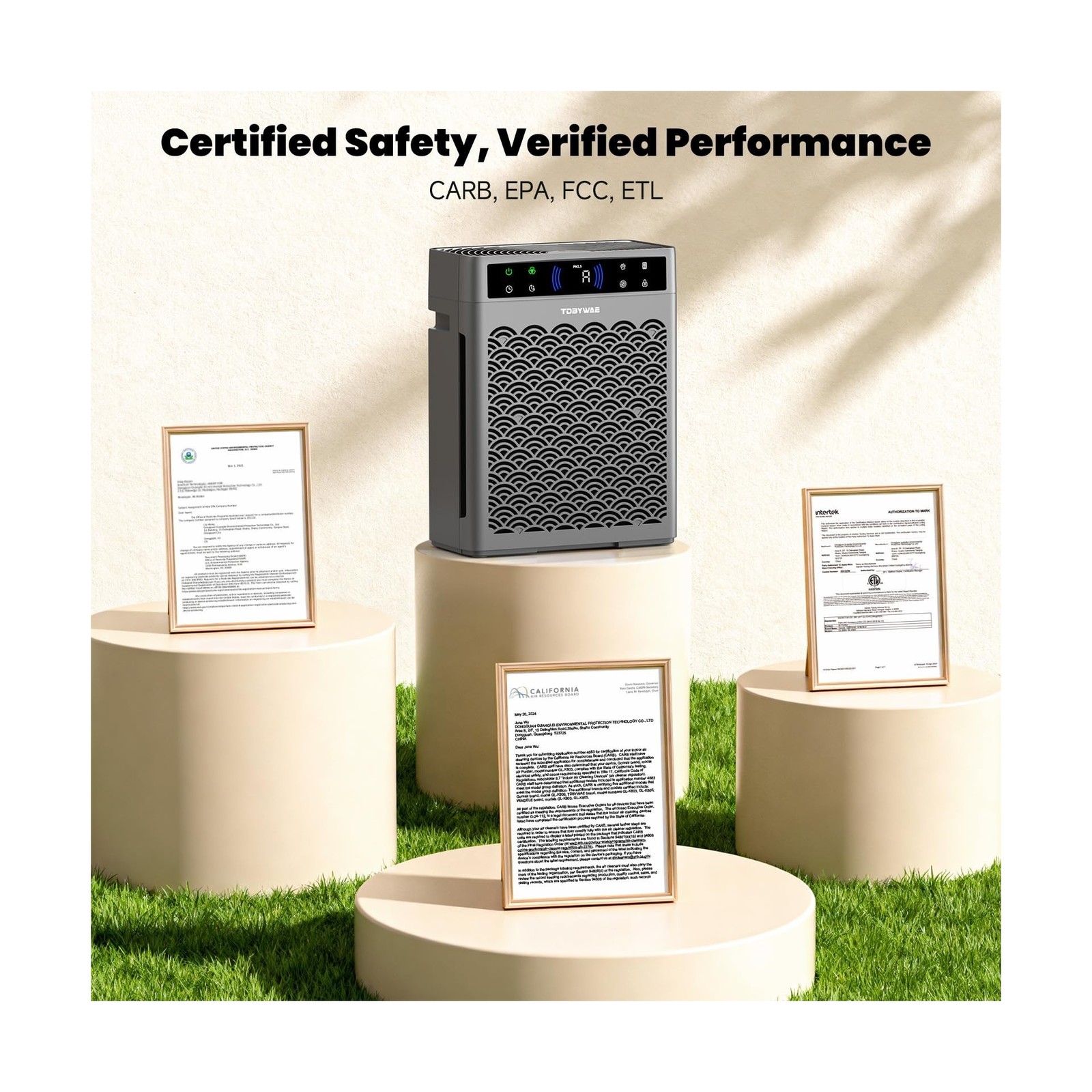Air Purifiers for Home Large Room, Cover Up to 3000 Ft² with Air Qu… Fast