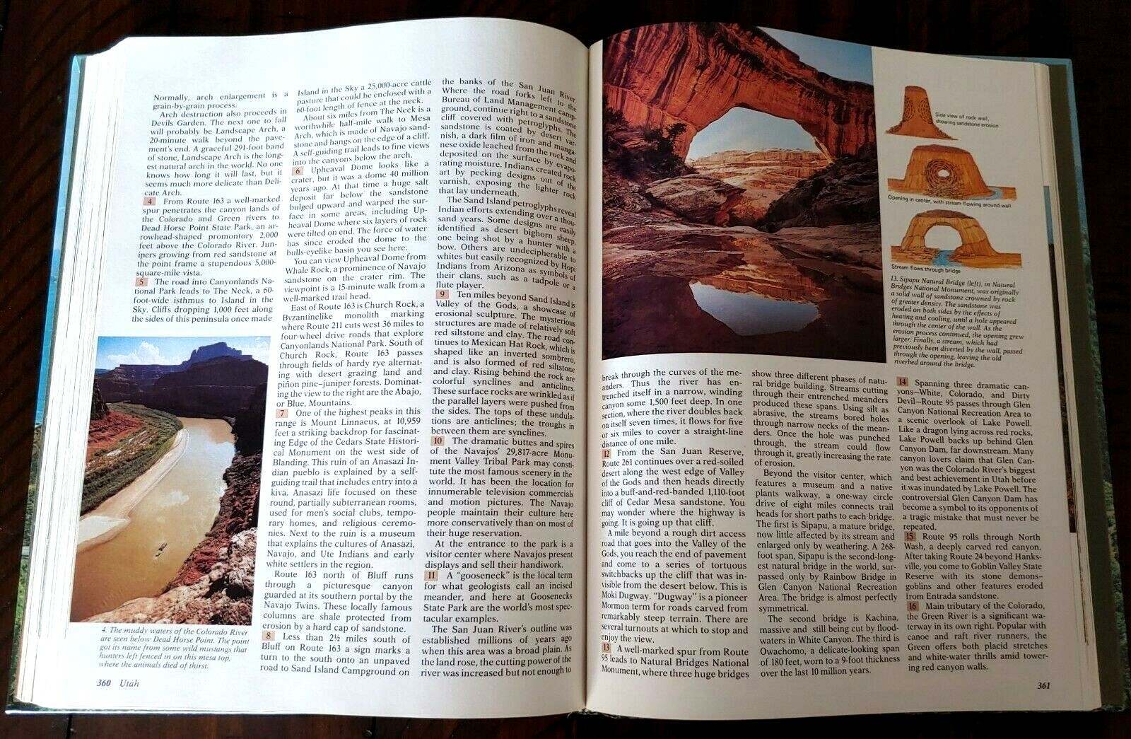 READERS DIGEST TRAVELERS GUIDE ‘AMERICA FROM THE ROAD’ HARD COPY BOOK – MINT!!