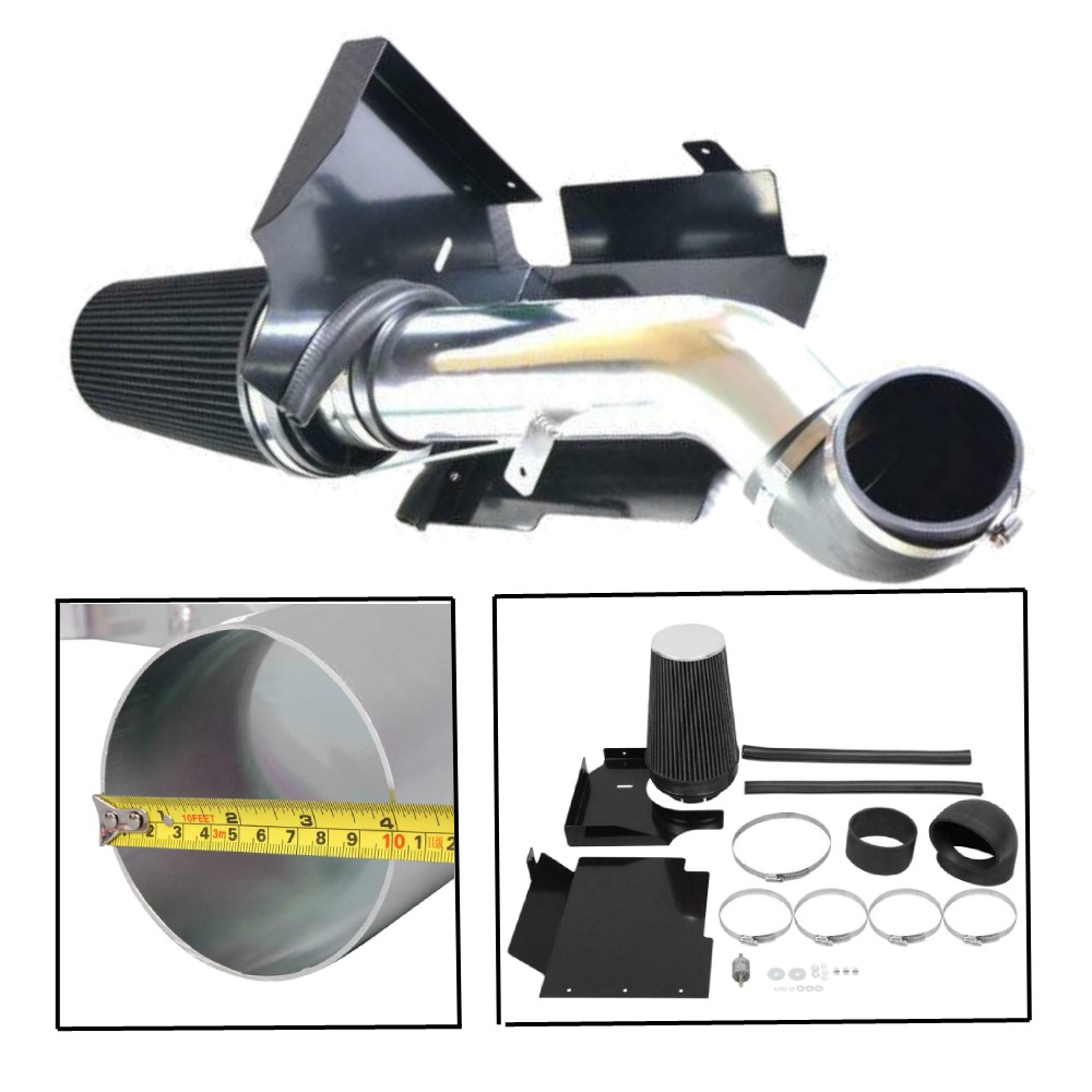 4″ Cold Air Intake System Kit Heat Shield fit 99-06 Silverado V8 4.8L/5.3L/6.0L