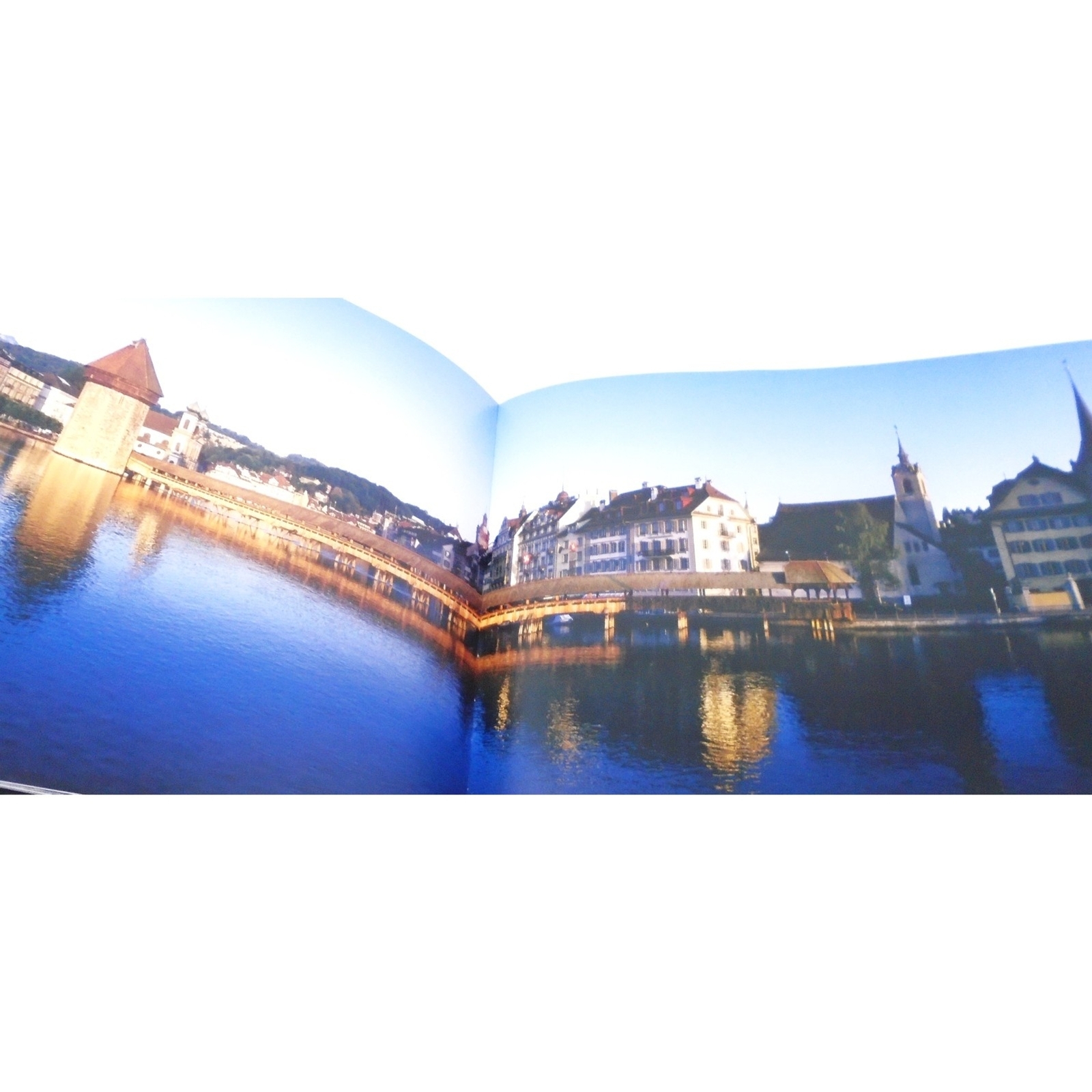 Switzerland Hardcover Large Book 4 Languages-Translations & Illustrations