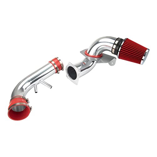 3 in. & 3.5 in Cold Air Intake Kit, Aluminum Car Air Intake Pipe Kit for