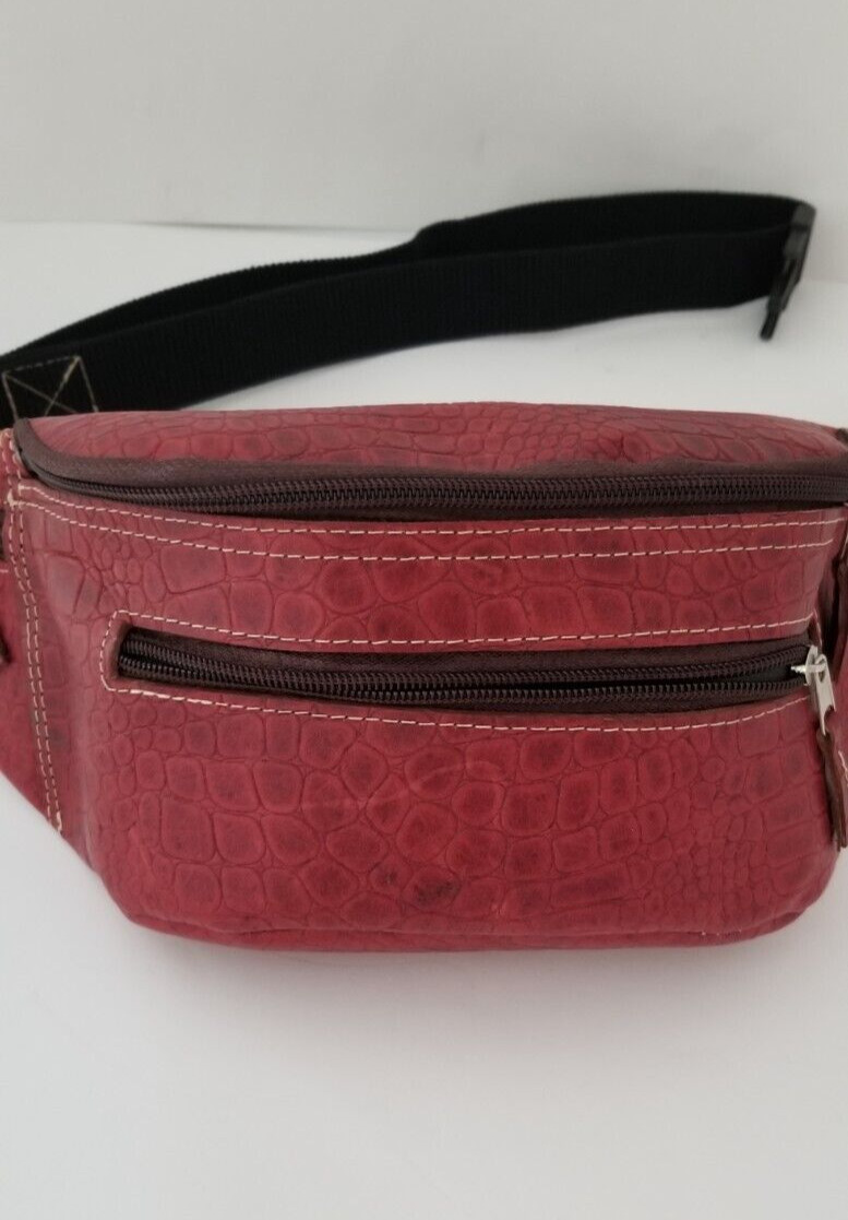 Travel Body Bag, Waist Crossbody Bag, Belt Bag, Leather, Men Women