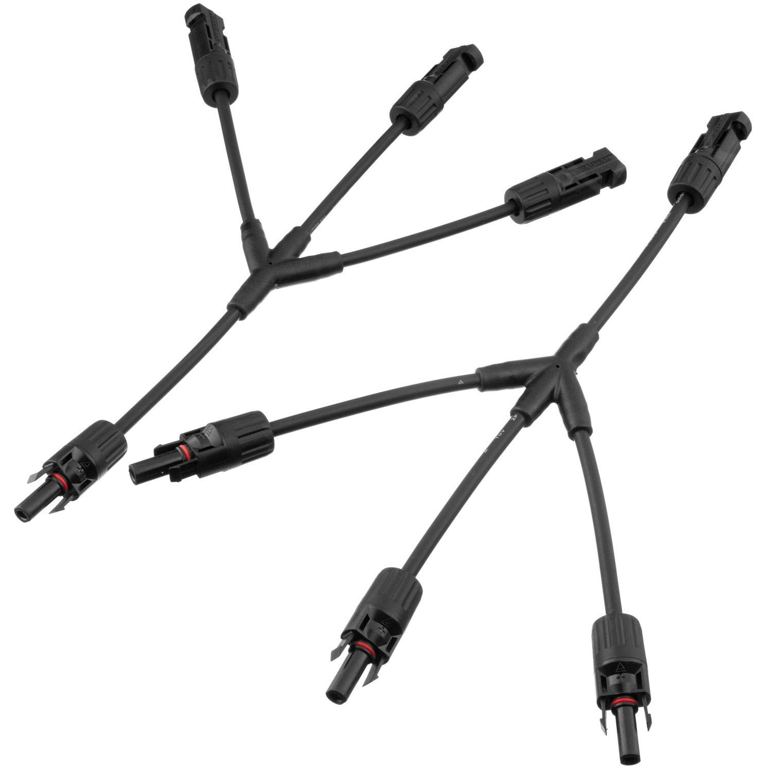 Spartan Power Y Branch 3 to 1 Connector Parallel Solar Panel Cable Connectors…