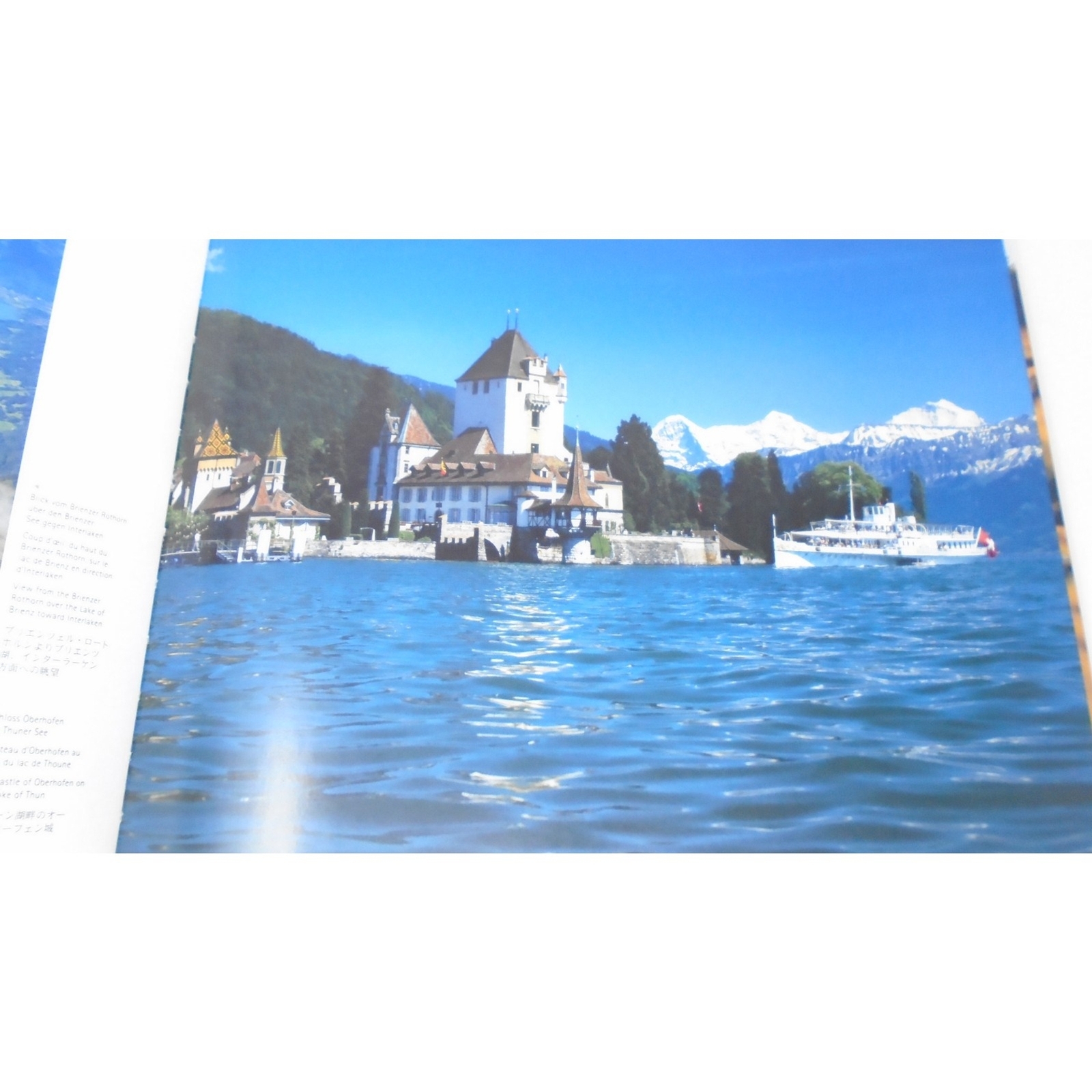 Switzerland Hardcover Large Book 4 Languages-Translations & Illustrations