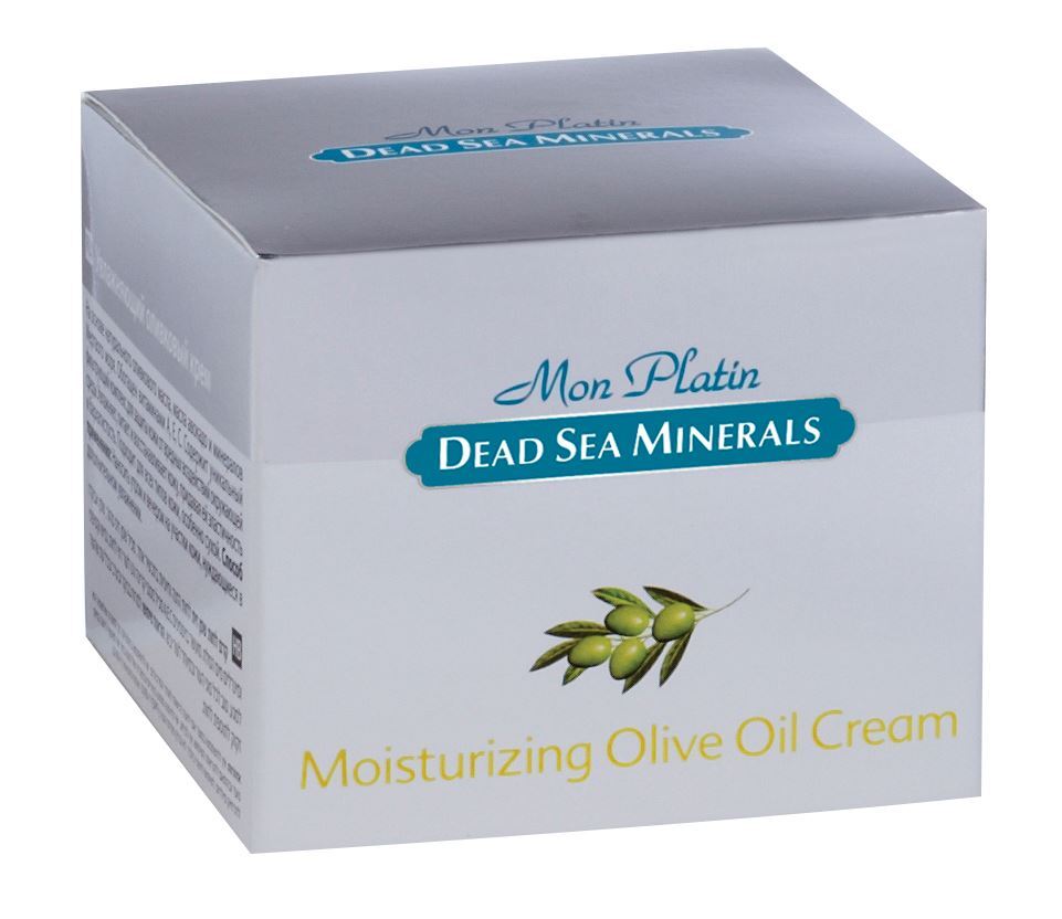 Mon Platin, DSM, Dead Sea Minerals, Moisturizing Olive Oil Cream, 1.7fl.oz/50ml