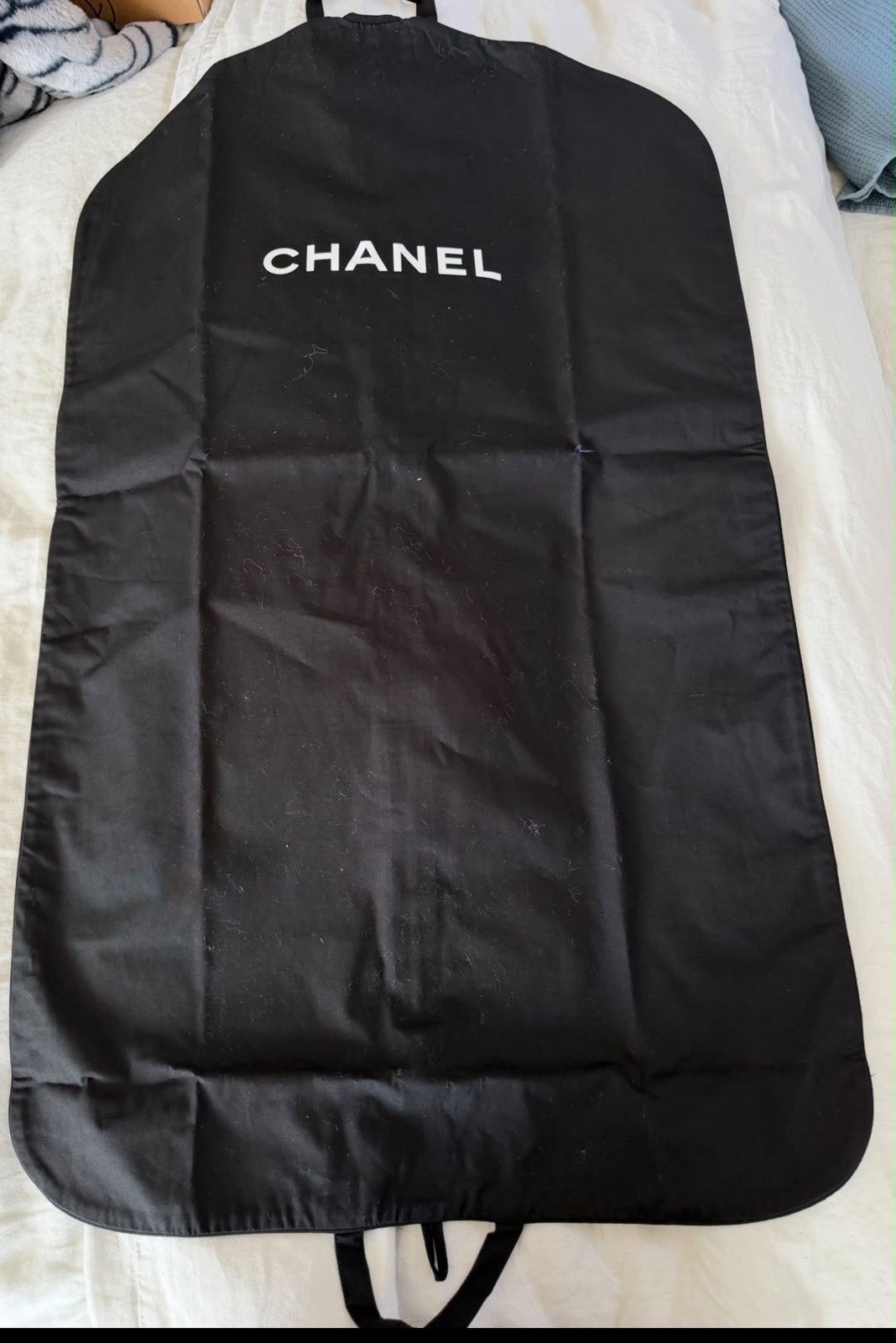 Chanel Black Fabric Garment Bag 22-24×38” New From Store