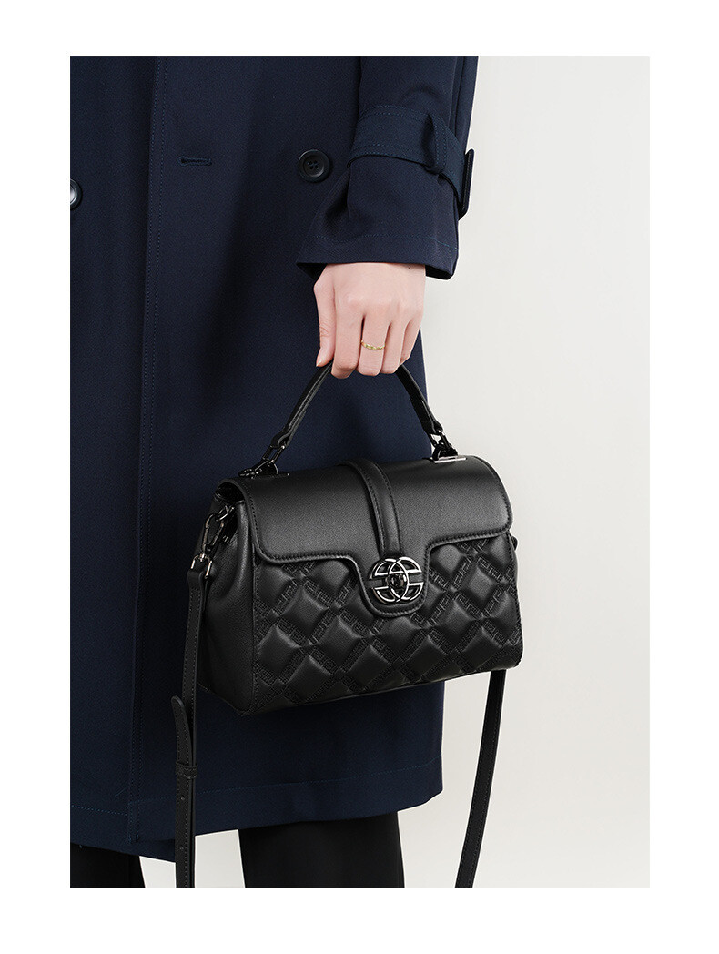 Bag Women’s New Commuter Leather Women’s Bag Large Capacity Mom Bag