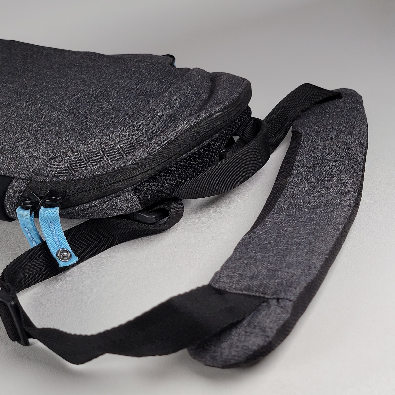 Medical Device Backpack Hard shell case Gray- Pockets, HD Padded Straps