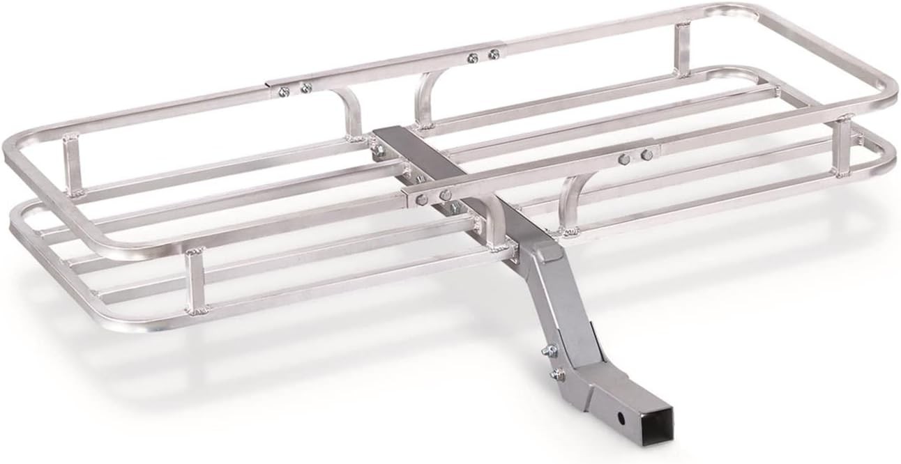 Small ATV UTV Utility Trailer Hitch Cargo Carrier Truck Camping Aluminum