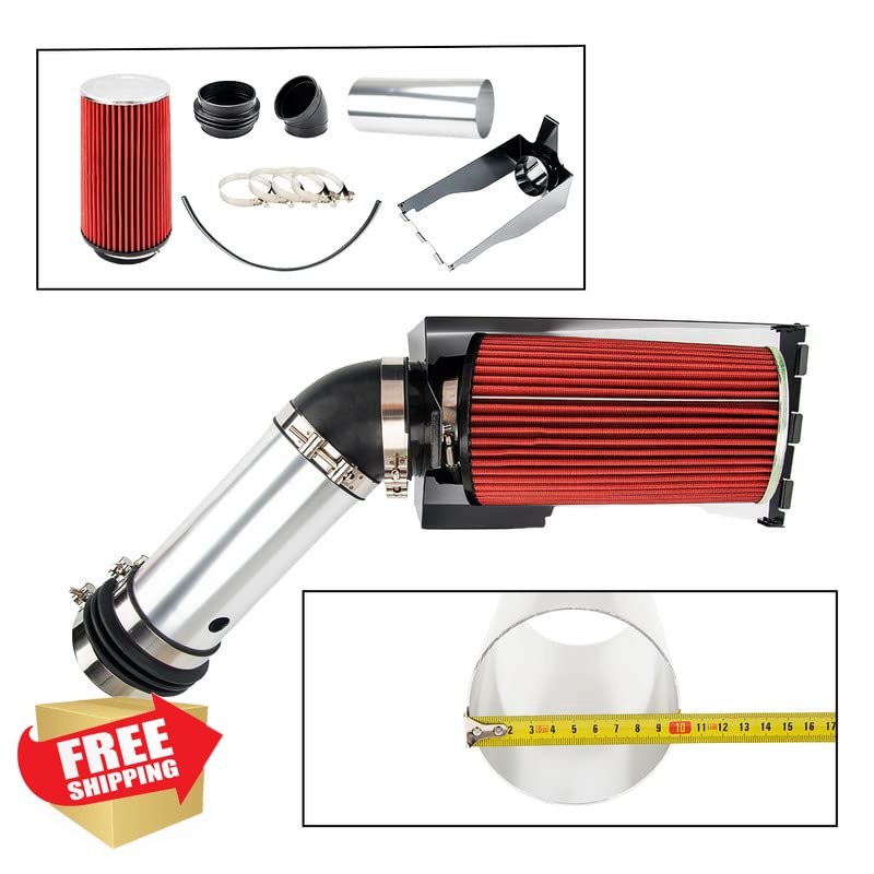AUTOSITY 7.3L Diesel Cold Air Intake F250 F350 99-03 Red Filter