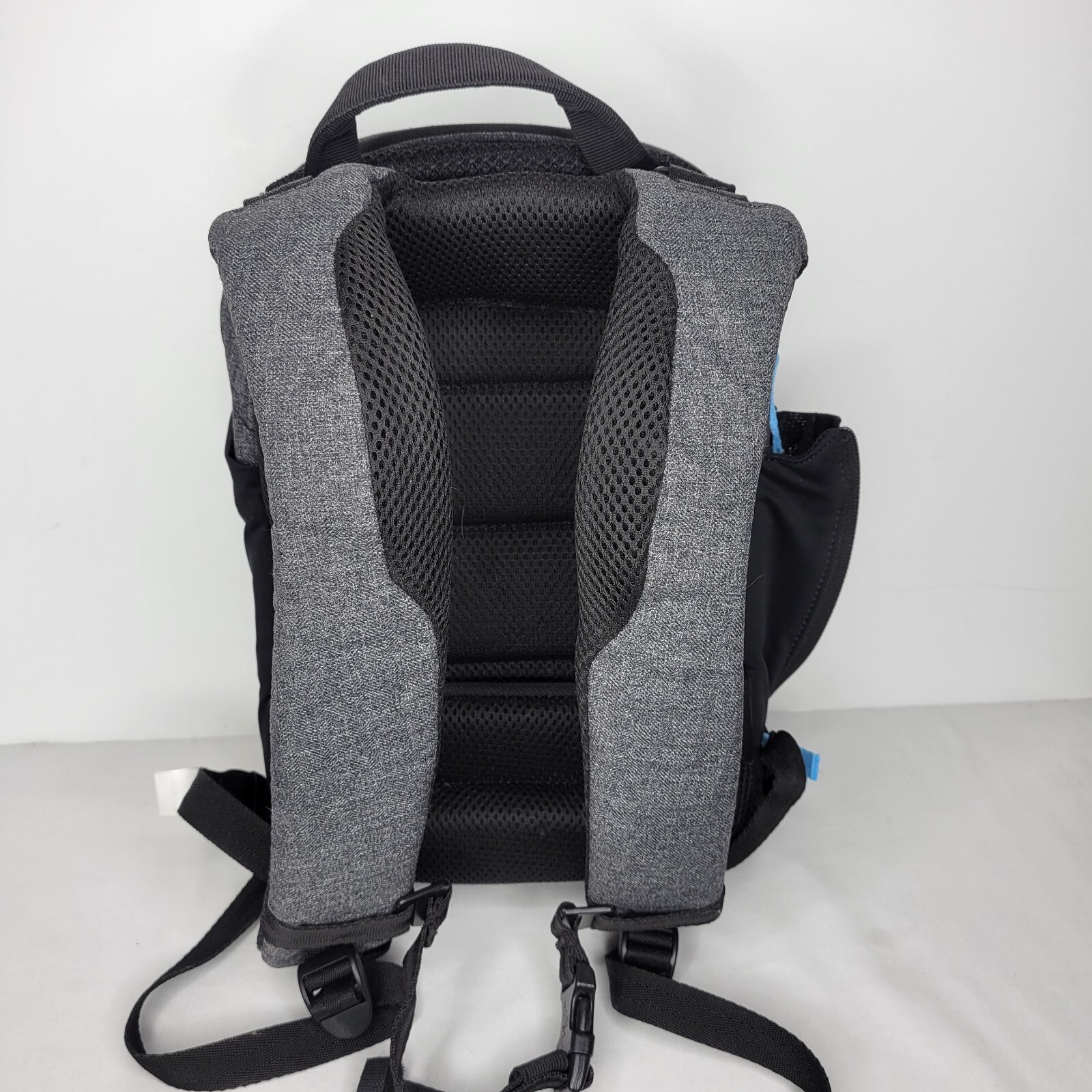 Medical Device Backpack Hard shell case Gray- Pockets, HD Padded Straps