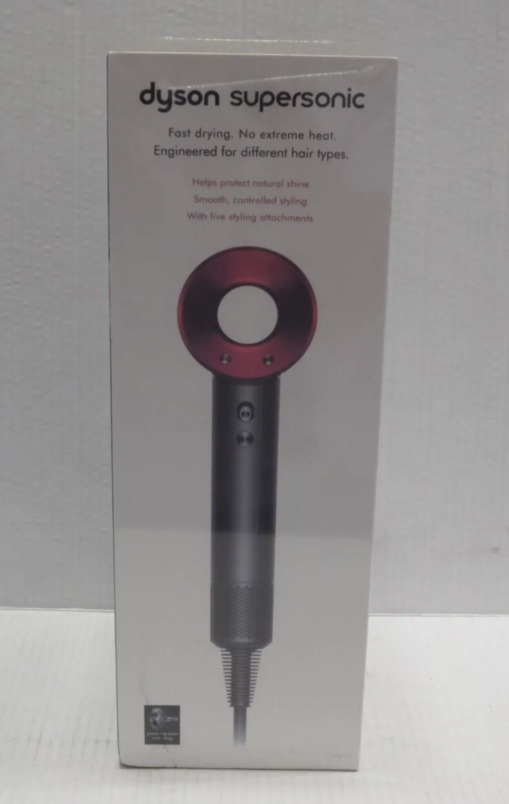 Dyson Supersonic Hair Dryer Iron/Fuchsia HD07 NEW SEALED BOX