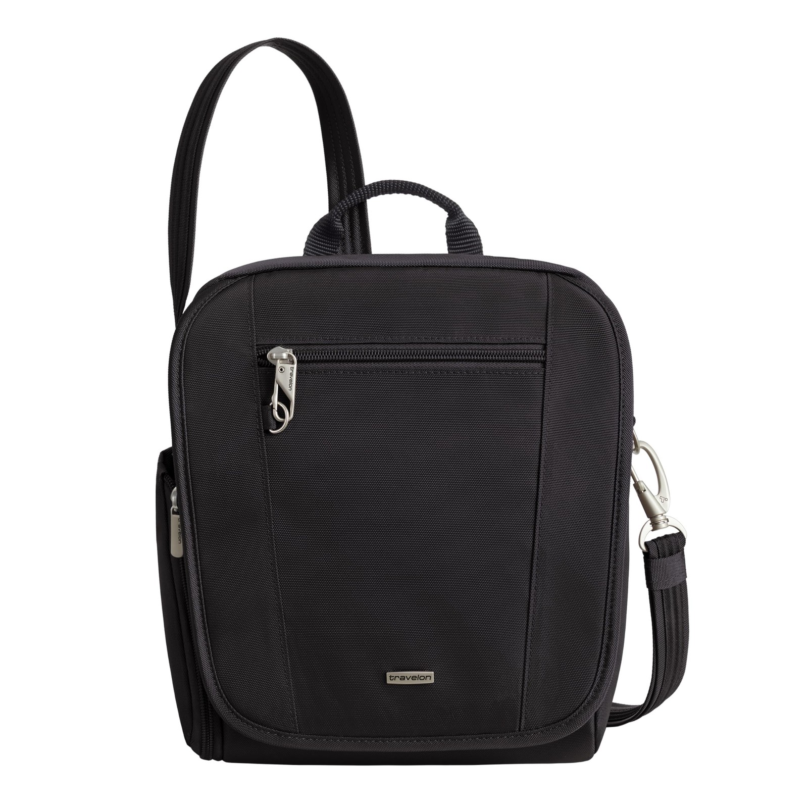 Travelon Luggage Anti-Theft Tour Bag, Medium, Black