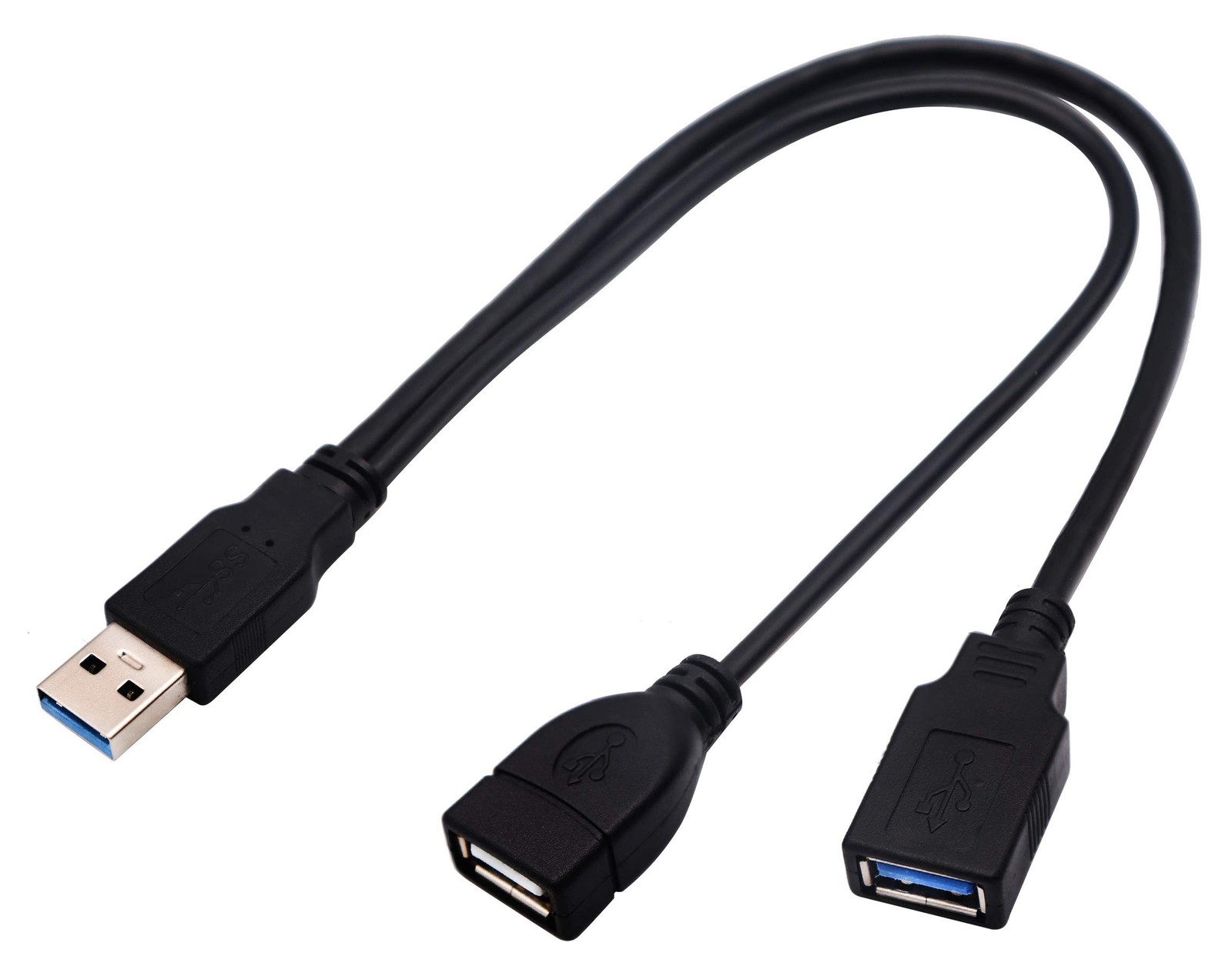 USB 3.0 A Y Splitter Cable, USB 3.0 A Male to Dual USB 3.0 A Female + USB 2.0…