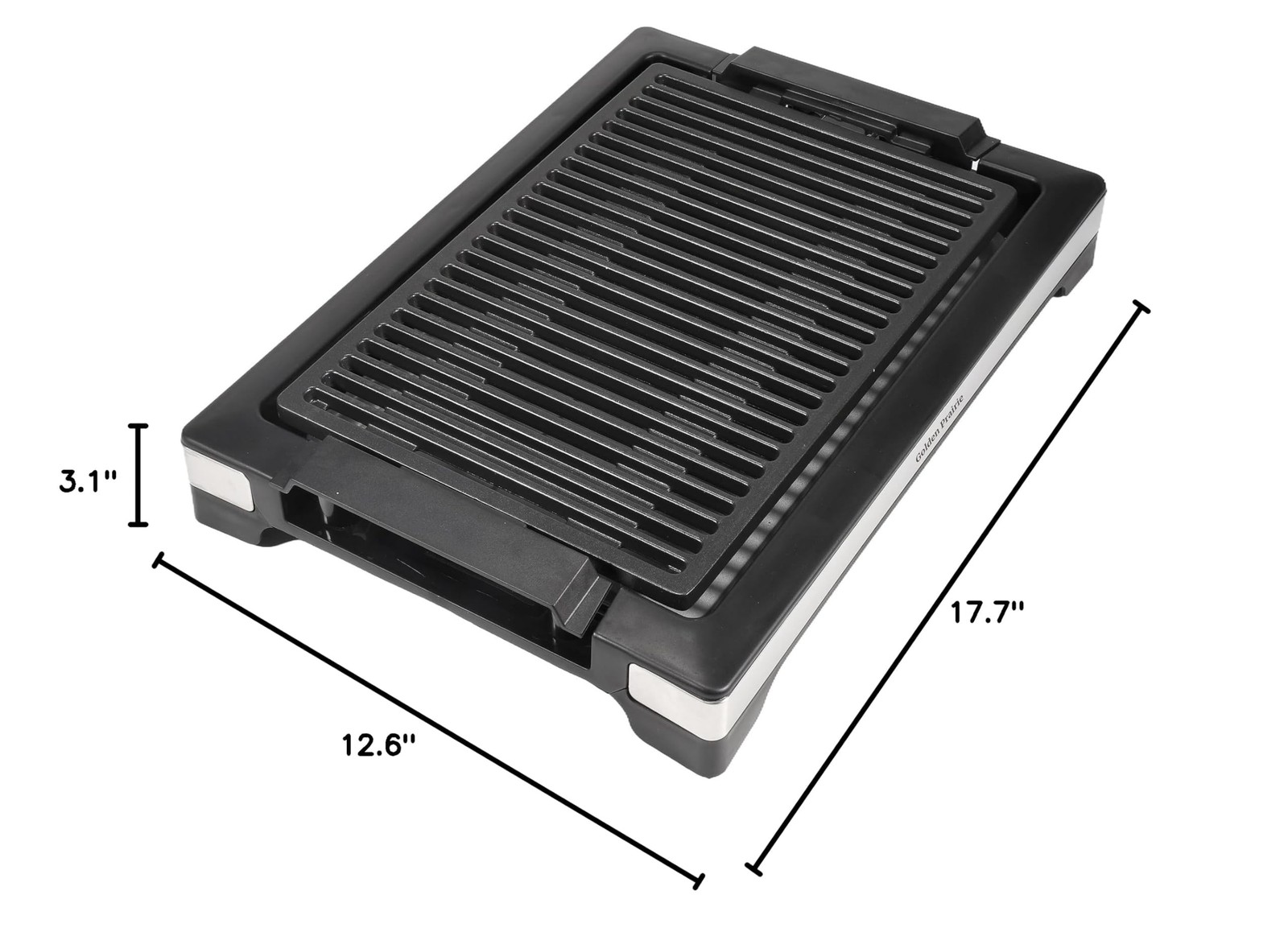 Indoor Grills Electric Smokeless, 1600W BBQ Grill with Water-Filled Drip Tray…