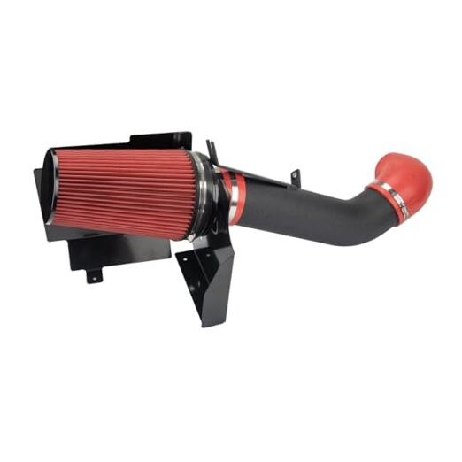 Cold Air Intake Kit with Filter Heat Shield for 99-06 GMC/Chevy V8 Red
