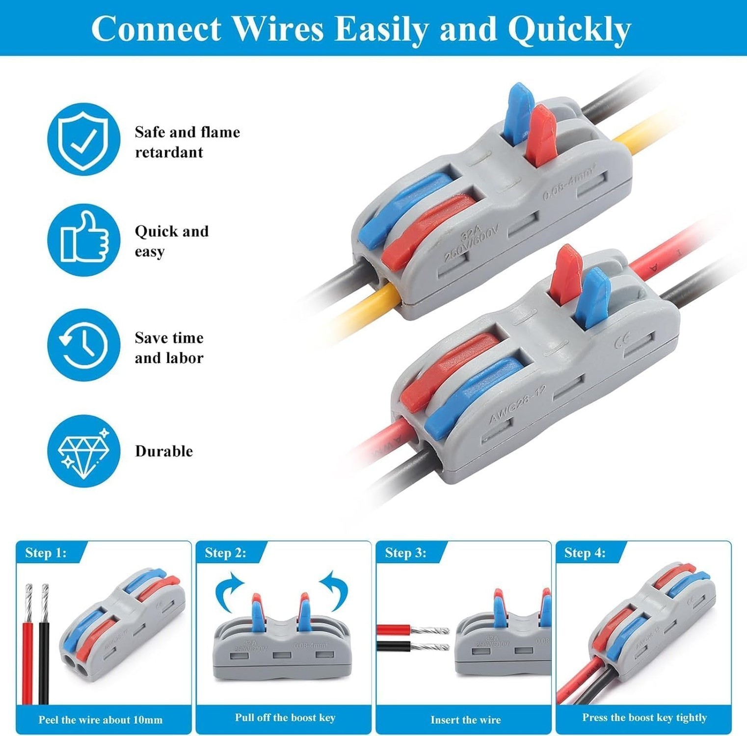 3A 36W DC 24v to 12v Buck Converter, Power Adapter for Cars, Trucks, Vehicles…