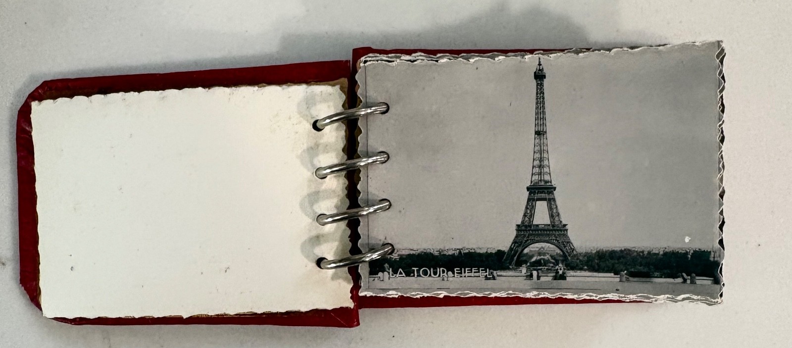 WWII VINTAGE FRANCE 1940’S FAMOUS PHOTOS Unique Mini Book-WarTime Black/white