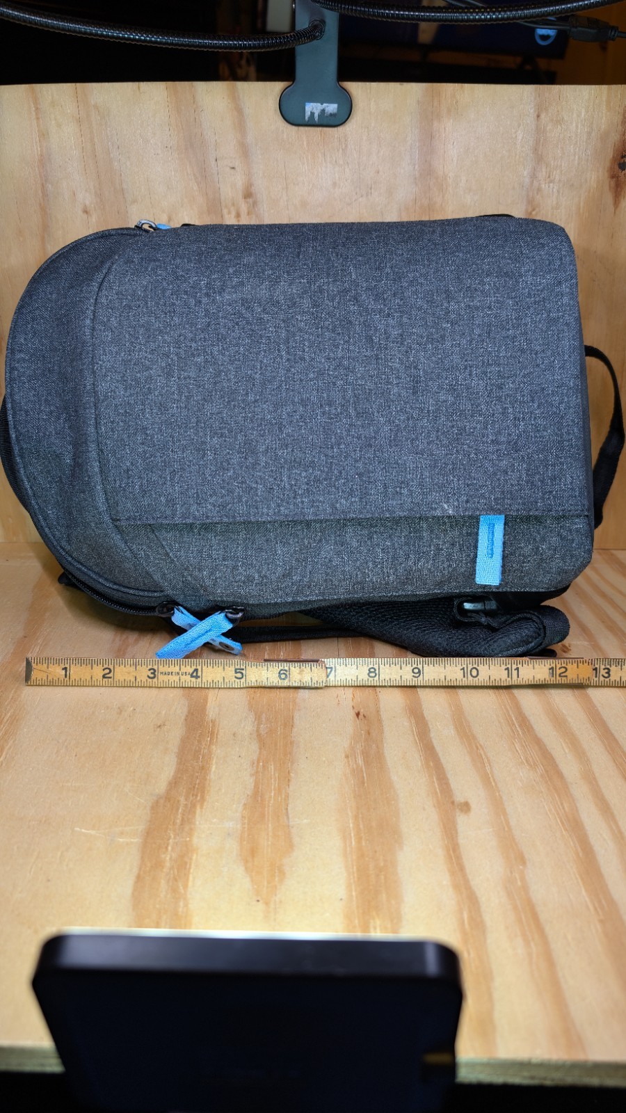 Medical Device Backpack Hard shell case Gray- Pockets, HD Padded Straps