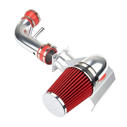 Air Intake Kit, 3″ & 3.5″ Cold Air Intake System 1996-2004 Ford Mustang GT Red