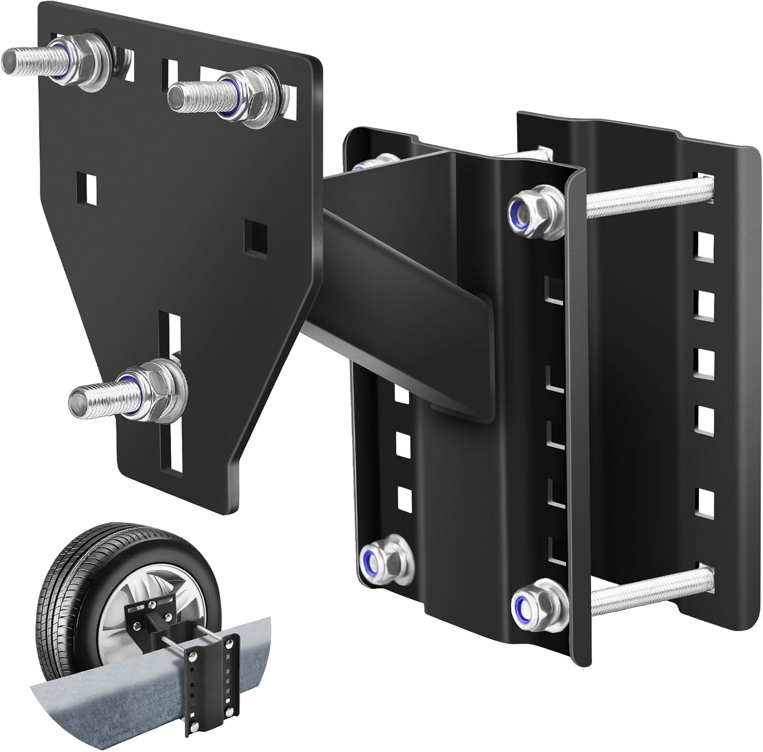 Trailer Spare Tire Mount Carrier Heavy Duty