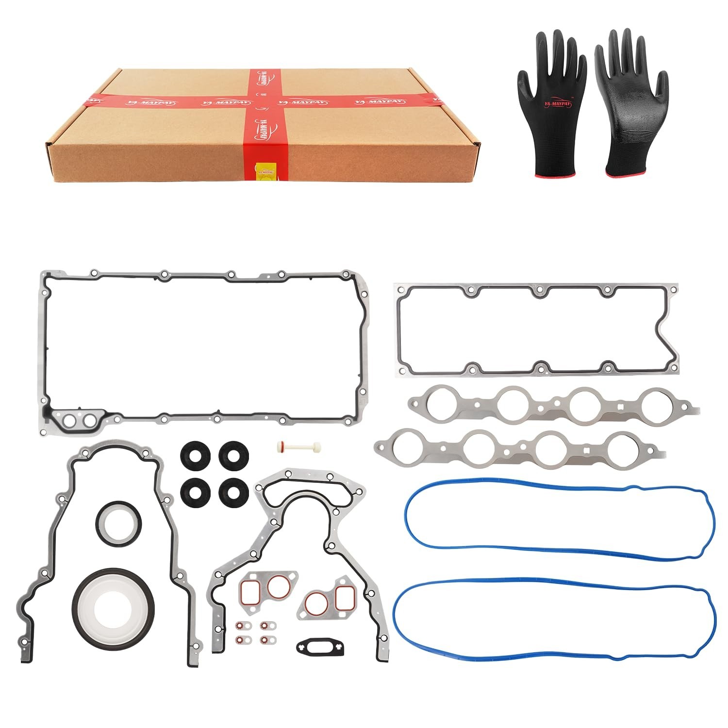 Engine Cover Gasket Kit for Chevy GMC 4.8L 5.3L 6.0L 6.2L V8, Fits 1999-2014 …