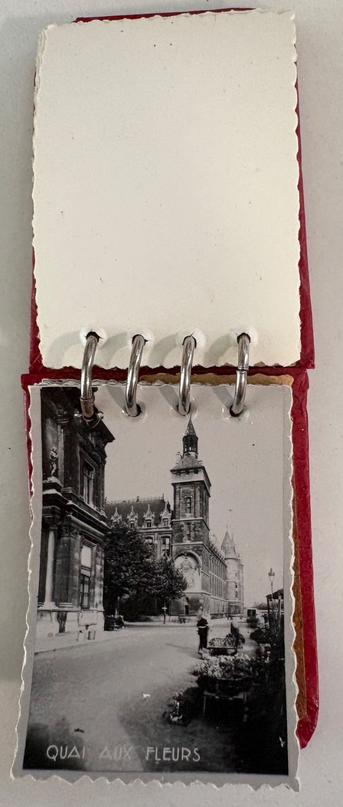 WWII VINTAGE FRANCE 1940’S FAMOUS PHOTOS Unique Mini Book-WarTime Black/white