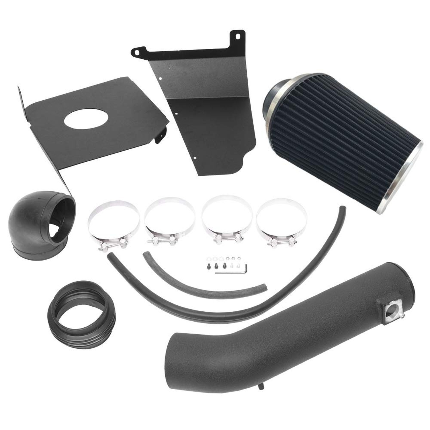 4 inch Cold Air Intake & Heat Shield for 09-14 Silverado 1500 GMC Sierra 1500…