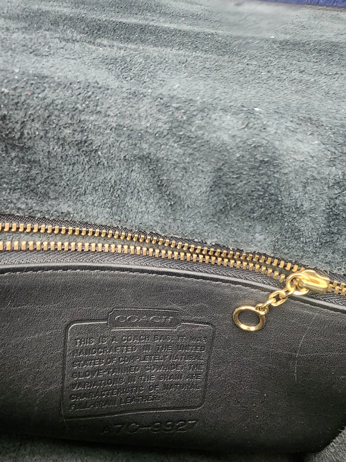 Vtg Coach Black Willis 9927 Leather Crossbody Shoulder Turn lock Bag Made in USA